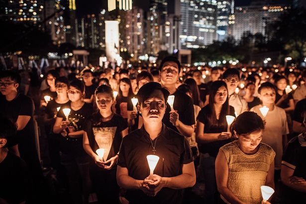 Victoria Park Tiananmen Vigil 2015