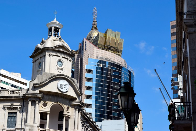 The famous Grand Lisboa casino/hotel
