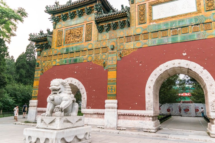 old chinese archway