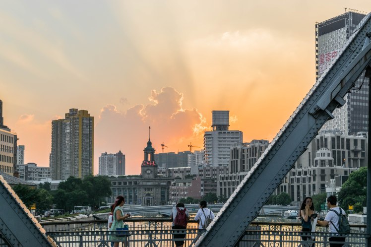 shanghai sunset